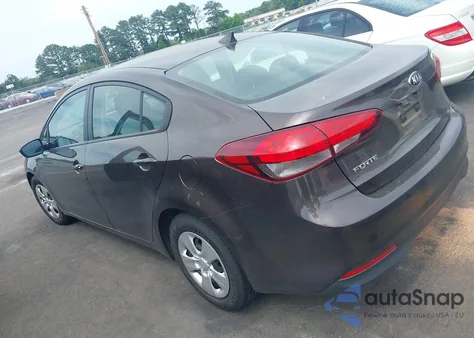 2017 Kia Forte Lx from USA, damaged, VIN 3KPFK4A75HE055165